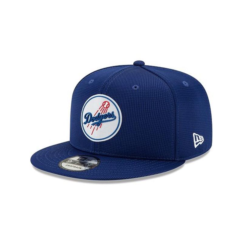 MLB Los Angeles Dodgers Clubhouse Collection 9Fifty Snapback (IRE5559) - Blue New Era Caps